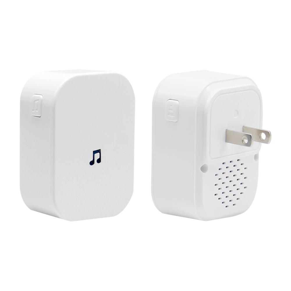 Fuers Wireless Doorbell Home Welcome Smart Door Bell 150M Long Wireless Distance 32 Songs Home Welcome Chimes Ringtone Colorful