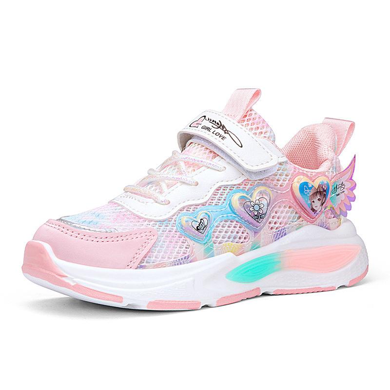 

Girls summer shoes, breathable mesh shoes for older children, little girls shoes, children s sports shoes, trendy 26