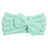 Autumn and Winter Baby Wool Headband, Baby Solid Color Comfortable Bow Hair Accessories, Children's Headband
