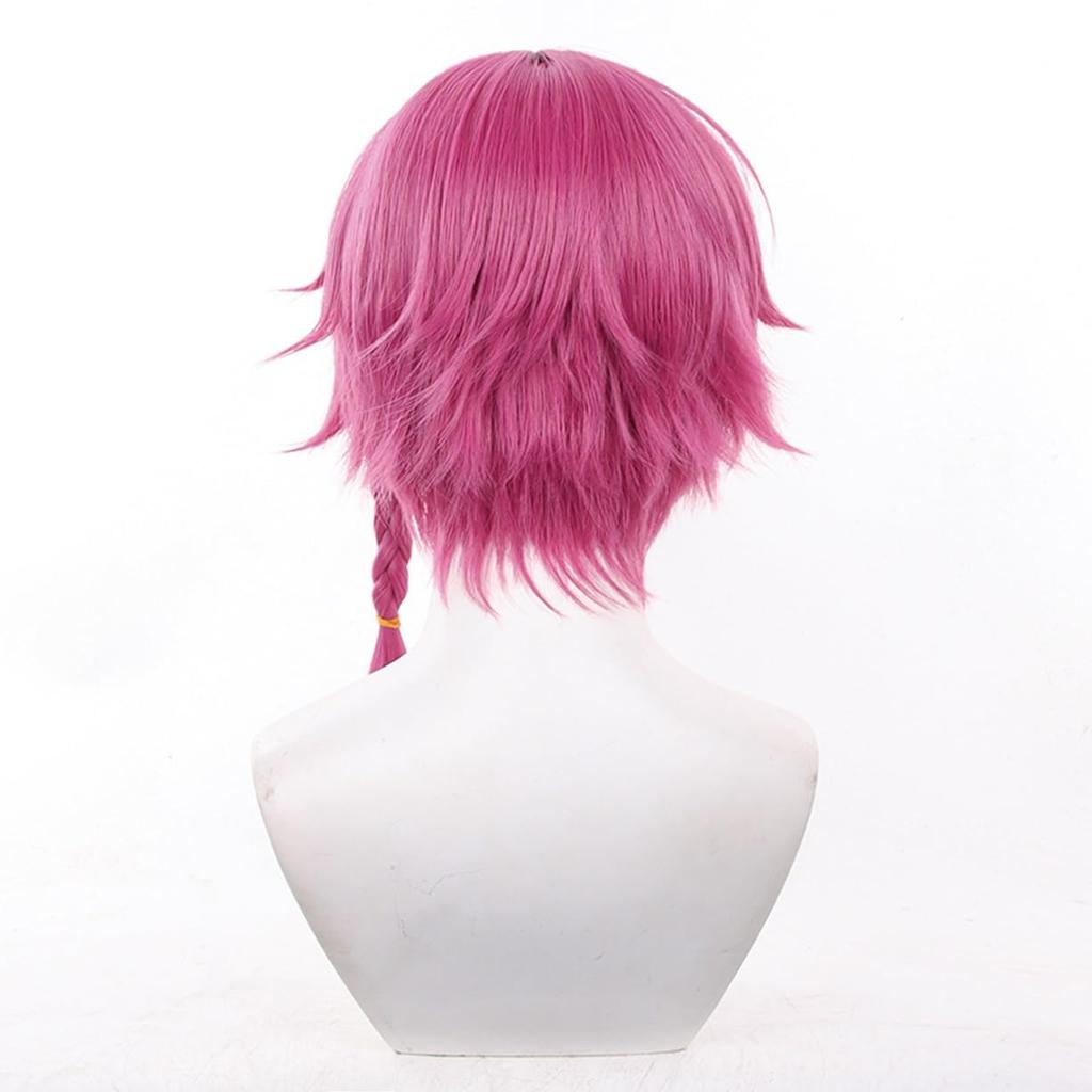 Blue Locks Kurona Ranse Cosplay Suitable for Anime Cosplay School and Photo Shoots Wig Wig, Heat-Resistant, Parties, Events, Halloween, (Includes Net)
