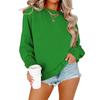 Tuta Comoda Casual alla Moda da Donna con Felpa a Manica Lunga e Girocollo