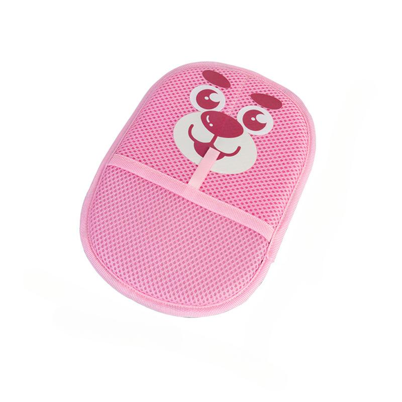 

New Pet Hair Removal Tool Reusable Massage Removal Gloves Double-Sided Grooming Gloves Pet Accessories розовый