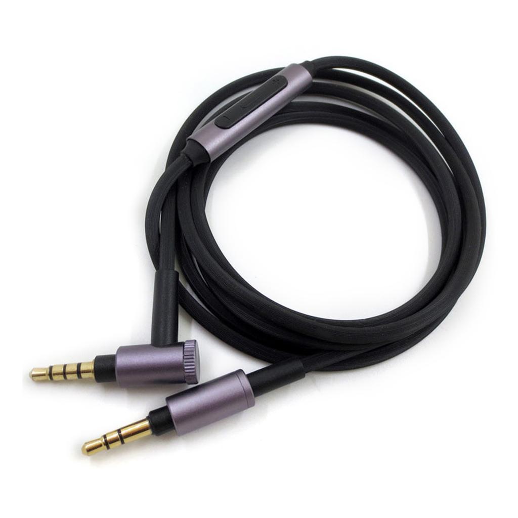Replacement Auxiliary Audio Cord Cable with Microphone for MDR-100ABN 1A MDR-100X MSR7 WH-H900N 800 WH-1000XM2 XM3 XM4