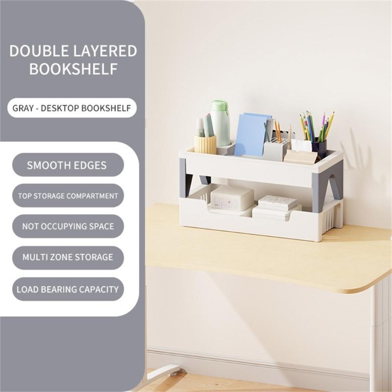 Cărucior utilitar rulant cu rafturi din plastic cu 5 niveluri/2 niveluri cu roți pentru bucătărie, baie și birou, organizator pentru depozitarea cărților