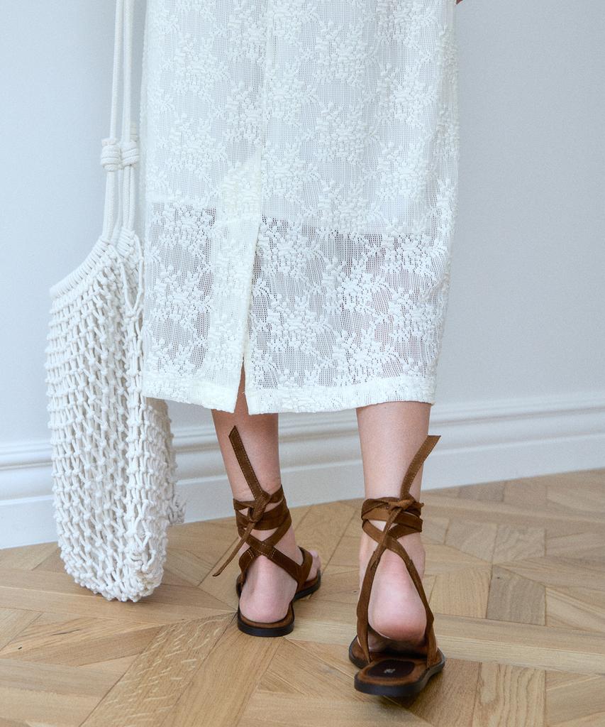 LOVLOV Crochet Cool Banding Skirt (2 Colors)