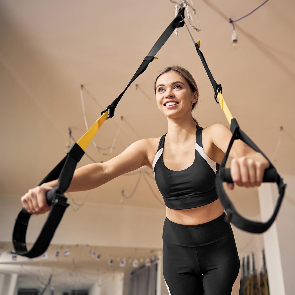 Trx Crossfit Fitness Training Rebel Exercise Door Belts