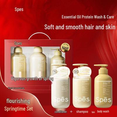 Conjunto de Presente Revigorante para Cabelos na Primavera