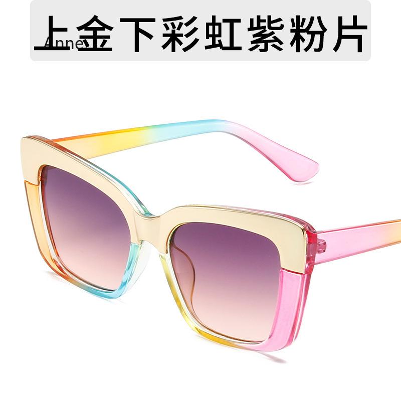 Clear Thick Frame Red Glasses Frame Women Fashion Ooversized Cat Eye Optical Spectacle Eyeglasses Frames Trendy Ladies Eyewear