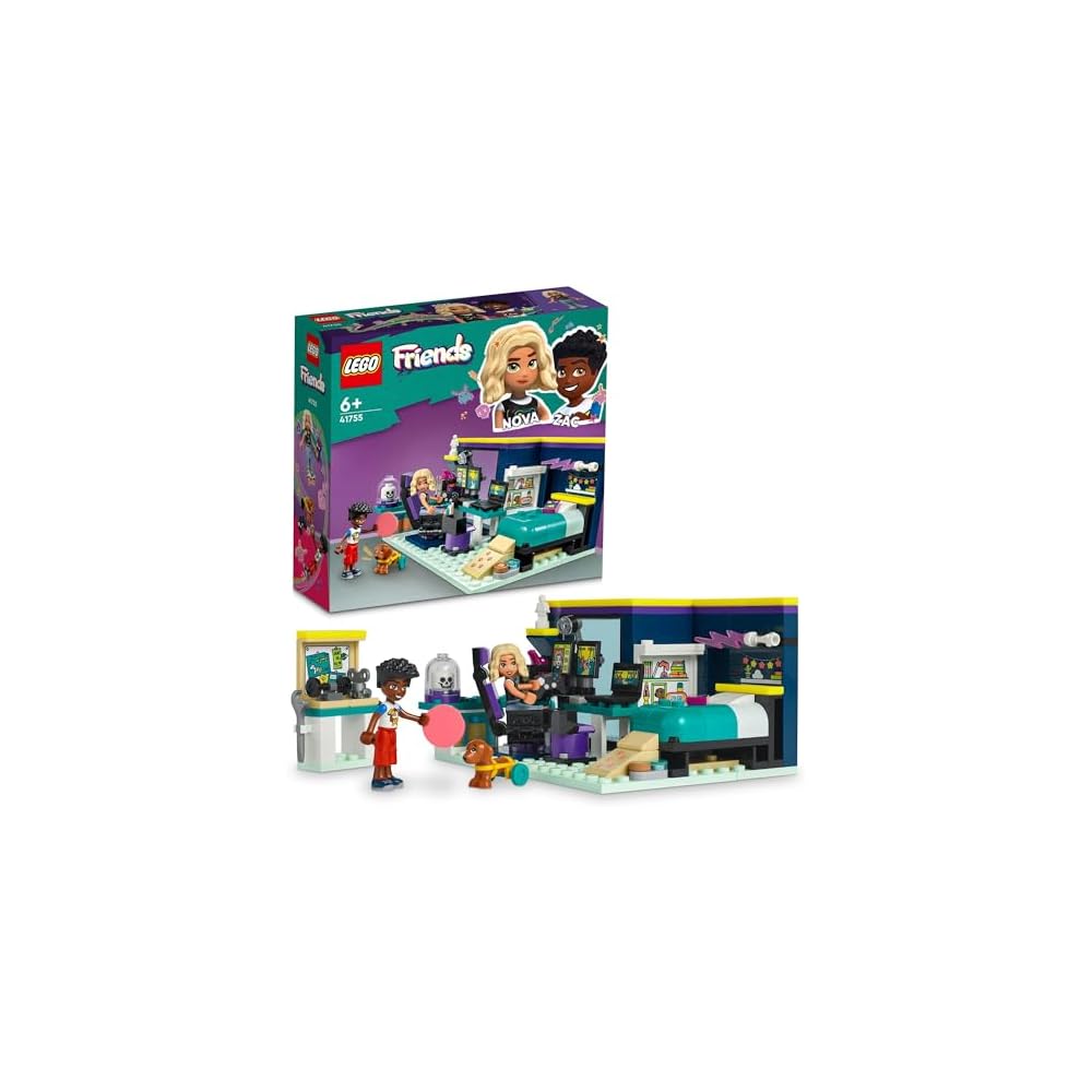 LEGO Friends Nova s Room Building Set Educational Toy for Kids Ages 6-9 41755