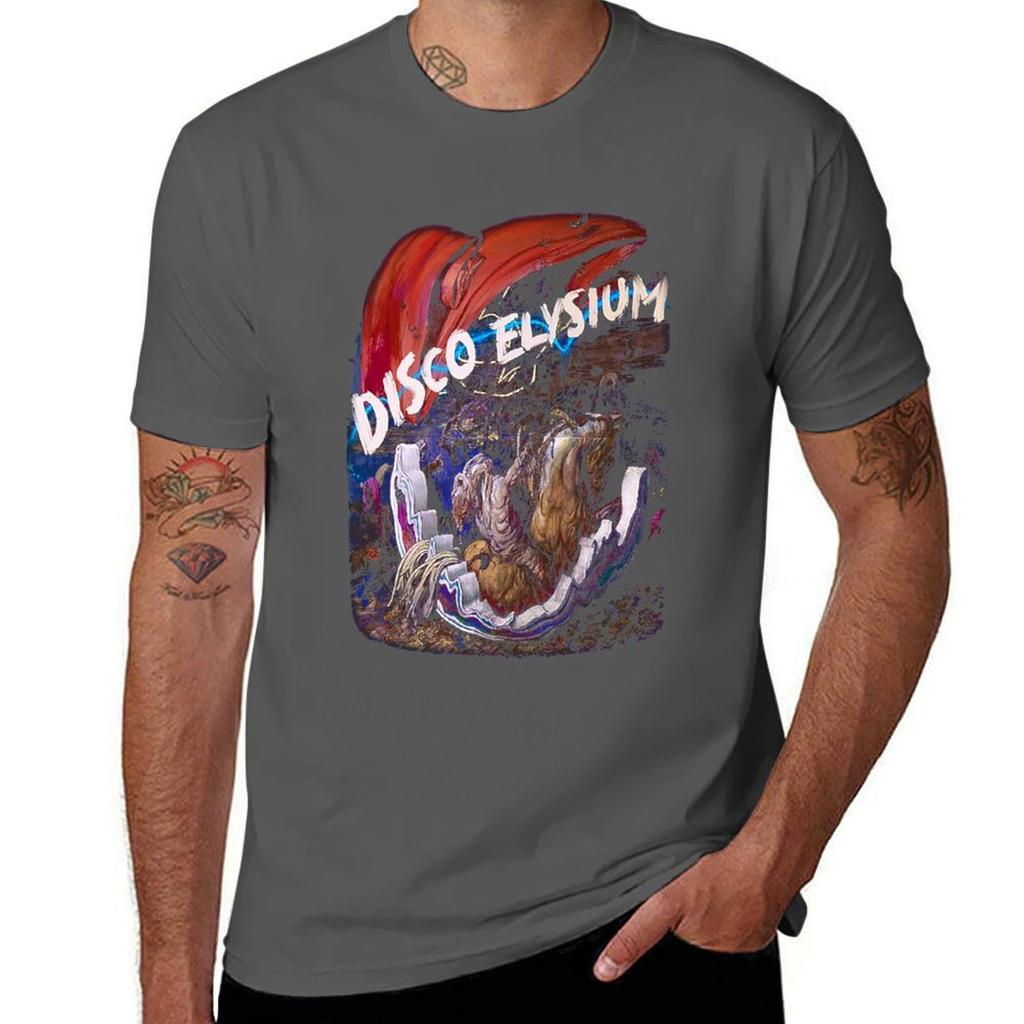 Gift For Unisex Disco Gameplay Elysium Awesome For Movie Fan Tshirt Festival Short Sleeve Tshirt