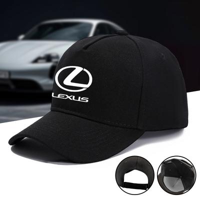 Casquette de Baseball Ajustable en Coton Colorée avec Logo de Voiture Pour Lexus GX460 Ct200h IS250 ES 220D IS200 Fsport GS GX IS LS LX NX RX UX CT