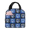 Beta Sigma Phi Fraternity  Cute Pencil Case Girls Boys Large Capacity Checkered Plaid 1914 Pencil Bag School Accessories