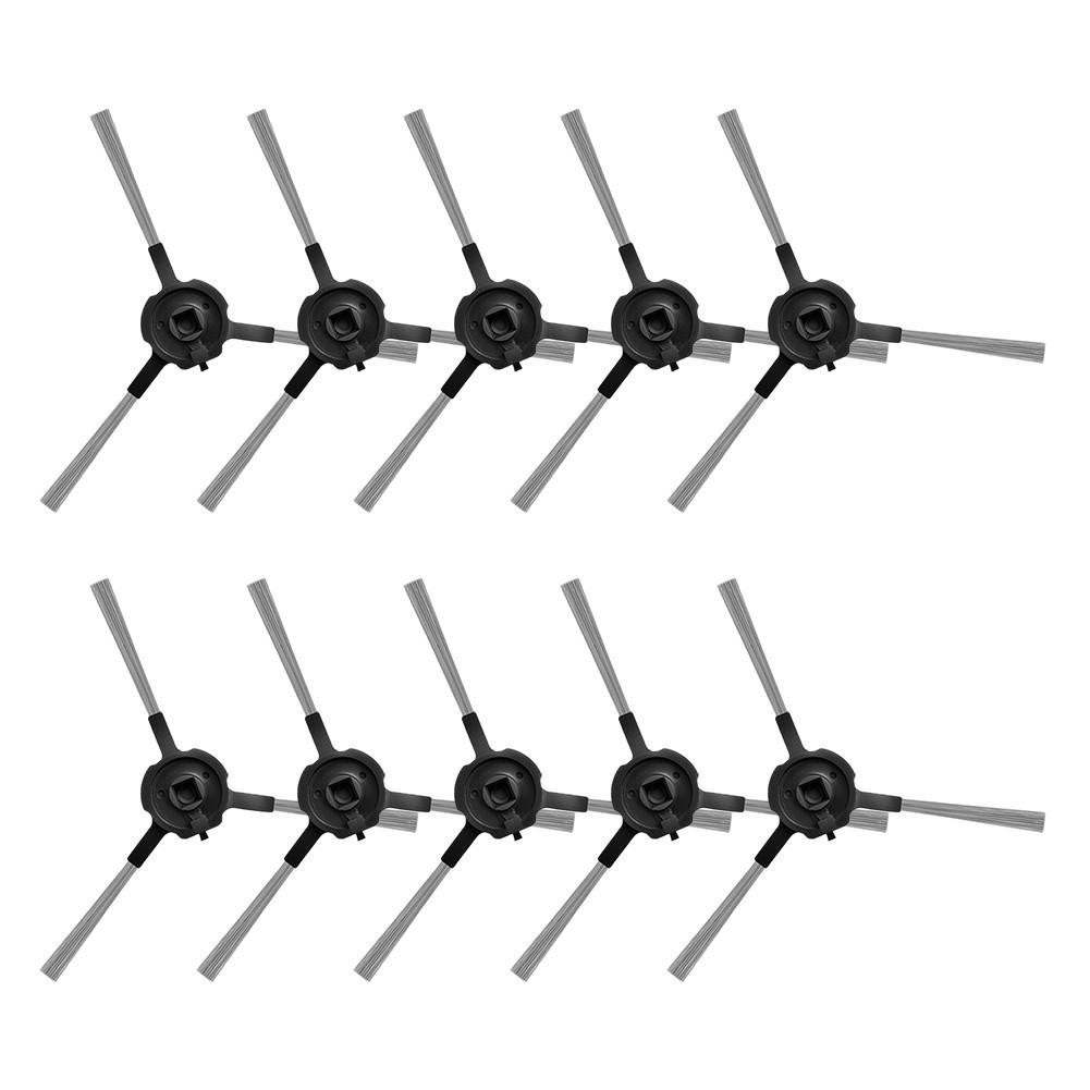 Plastic Nylon Side Brushes for Cleanova For W7 W9 W11 W15 Robot Vacuum 4 pcs