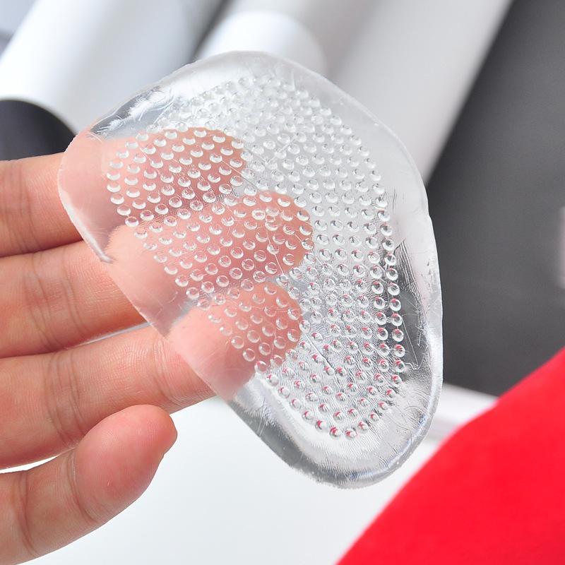 Forefoot Orthopedic Gel Insoles 1 Pair Ultra Soft Silicone Cushion Relieve Pain for Office Ladies High Heel All Day Wear