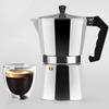150 300 600 Caffettiera Moka in Alluminio Con Fornello Elettrico Macchina da Caffè per Piano Cottura Percolatore Espresso Bollitore Mocha Riscaldatore Casa Domestico
