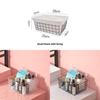 Storage Basket With Iron Material For Home Office And Bathroom Organization