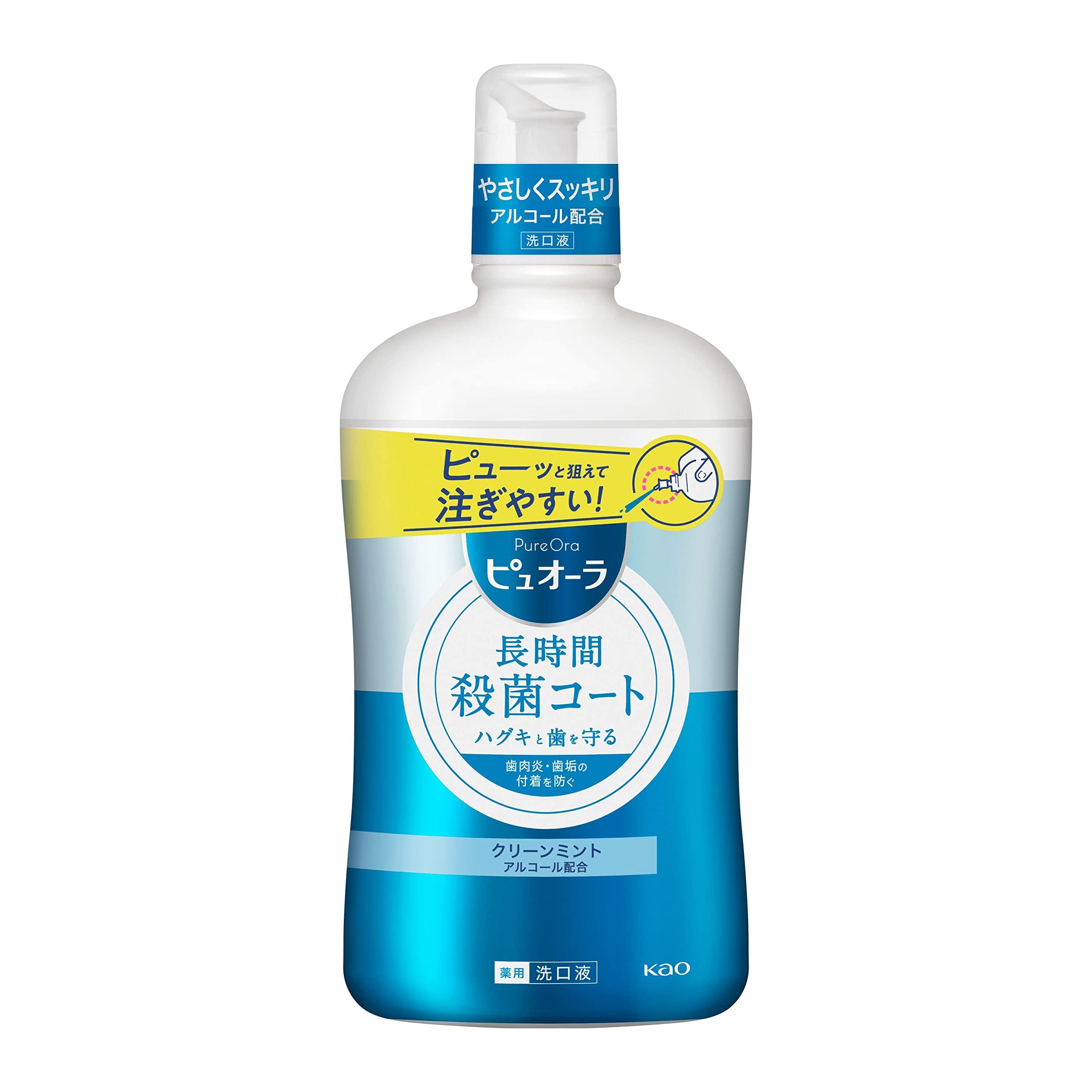 

Ополаскиватель для полости рта Pyuora Clean Mint 850 мл [Большая емкость] Очищающий, долгосрочный