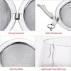 Latest Stainless Steel Watch Cleaner Mesh Basket Soundwave Technology Cleaner Basket Multi-Size For Jewelry, Eyewear, And Parts