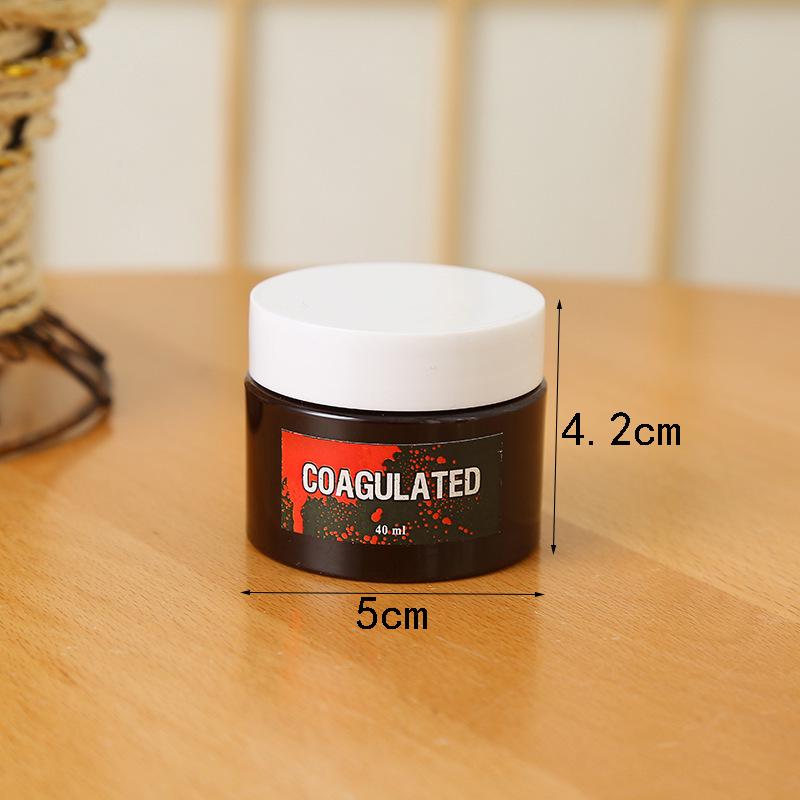 Cera de Piel Falsa de Halloween Transfronteriza y Sangre de Vampiro para Atrezzo de Maquillaje