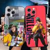 V-Valorant Killjoy Soft Phone Case for iPhone 16 16E 17 Air 15 Pro Max 14 Plus 13 Mini 11 12 7 Black Cover Back Shell