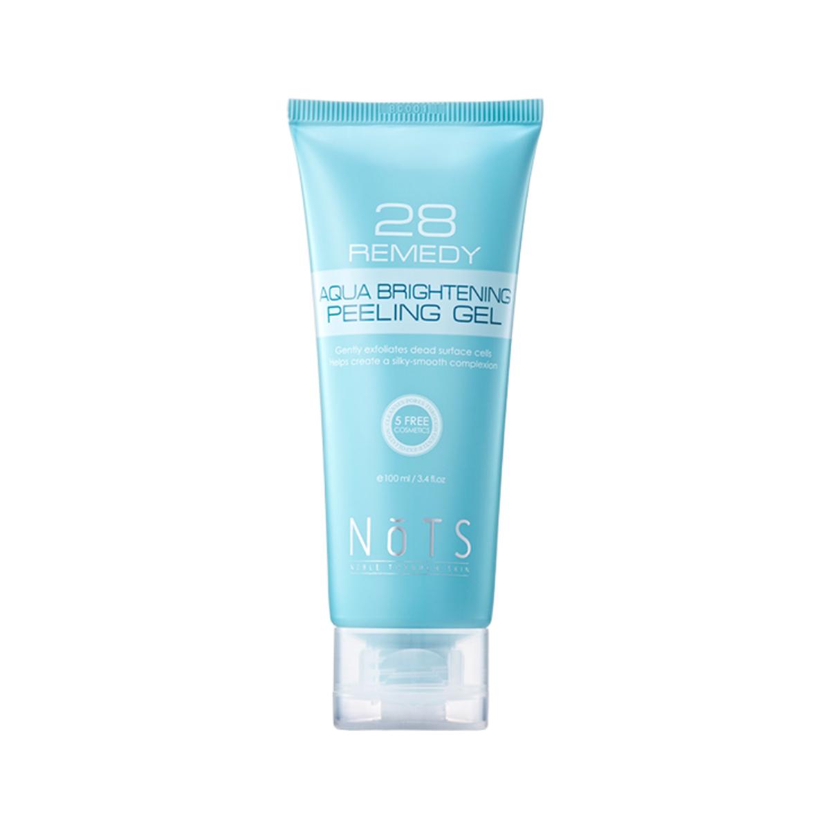 

NOTS 28 Remedy Aqua Brightening Peeling Gel Deep Pore Scrub for Blackheads & Whiteheads 100ml