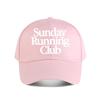 Sunday Running Club Text Baseball Cap Fashion Outdoor Sports Sunhat Unisex Snapback Cap WoUnisexs