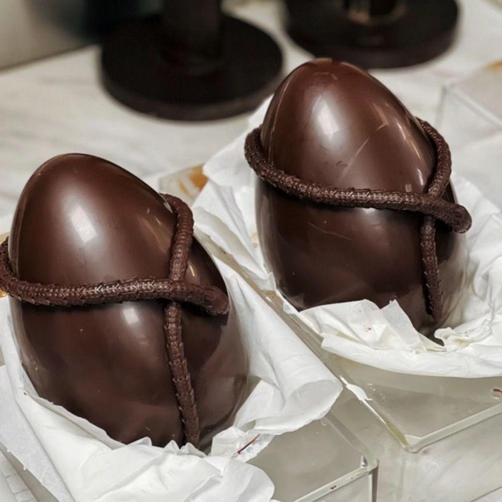 Bezzapachowa Forma do Jajek Wielkanocnych 8 Dziur Forma na Jajka Czekoladowa Silikonowa Forma Wielkanoc