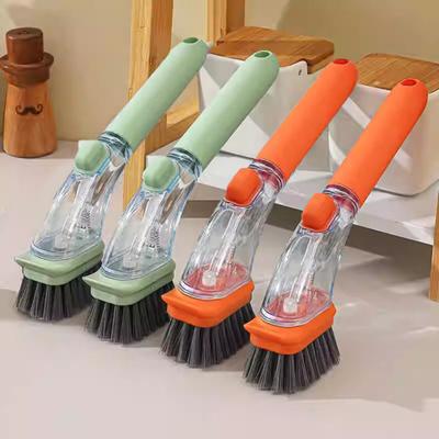 Spazzola per la Pulizia con Impugnatura Ergonomica Foro per Appendere Setole in PET Spazzola per Scrubbing per Impieghi Gravosi