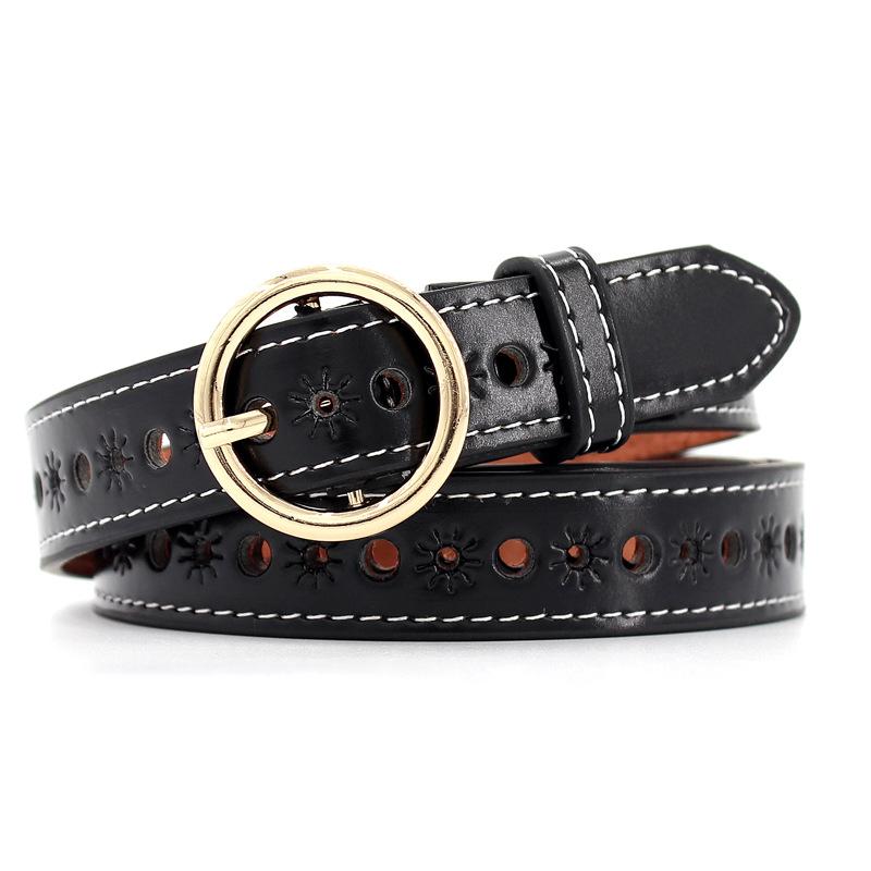 Buy Second Layer Cowhide Belt New Plain 