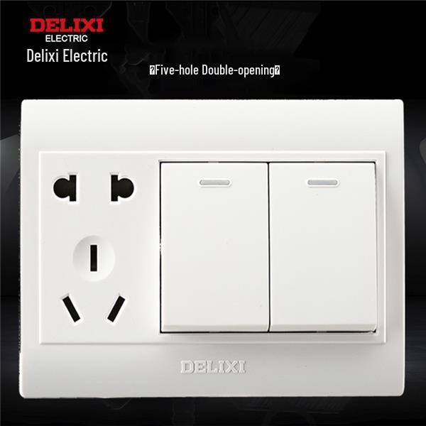 Delixi CD130 Exposed Socket Switch