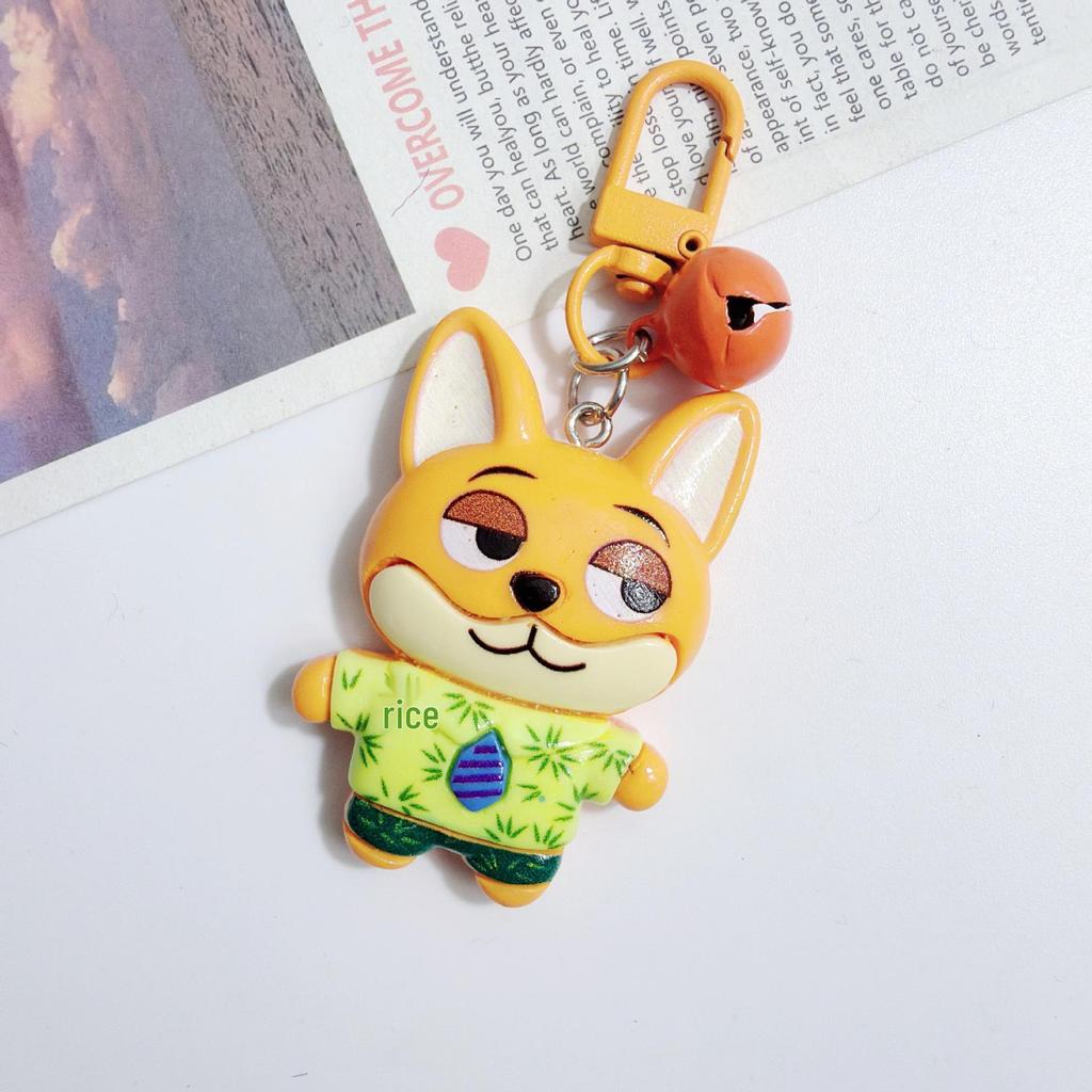 Cartoon Animal Keychain Pendant: Cute Charm for Backpack or Bag, Perfect Gift for Friends