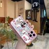 Sanrio TK Sandpaper Cute Pink Phone Case for Apple 16