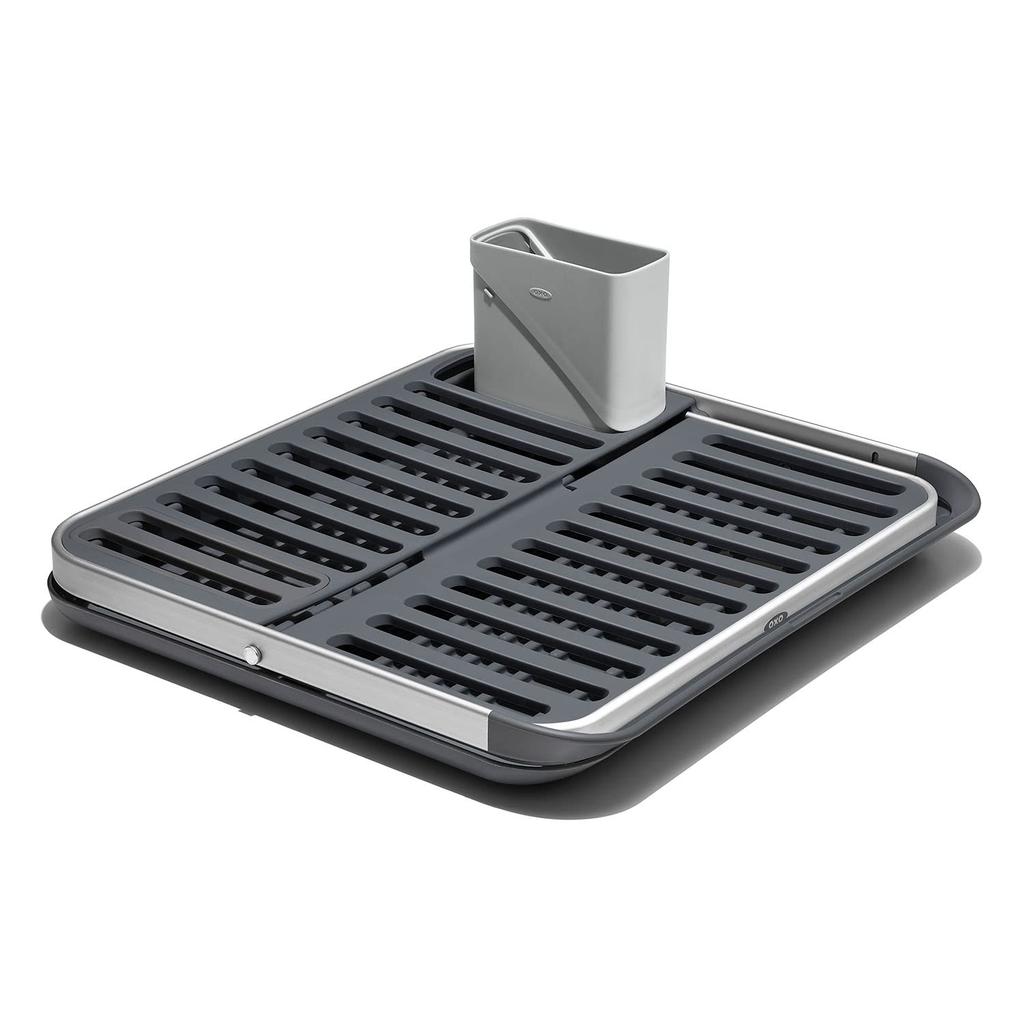 OXO Foldable Dish Rack Flat Dish Rack