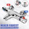 Hot And Cold Mixer T Hermostatic Tap Bathroom Tool T Hermostatic Shower Faucet Bathroom Mixing Valve Bathtub Faucet