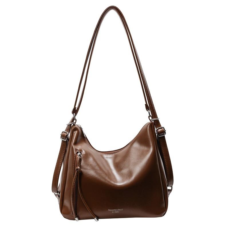 Simple, Fashionable and Large-capacity Tote Bag, Spring New Retro Casual Shoulder Bag, High-end Women's Bag.