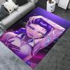 K-pop Charming Purple Fantasy Office Chair Mat: Perfect for Home Decor, Office Use, and Gift Giving
