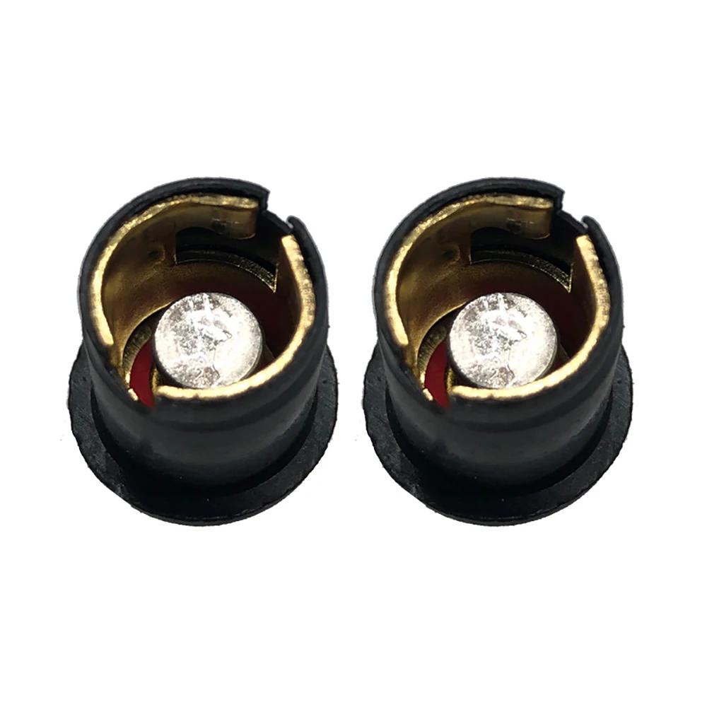 2Pcs 170790 Car Side Light Bulb Holder for 6V/12V/24V Ba9s 989/233 Lamp Holder for Car Motorcycle Scooter Lighting Components