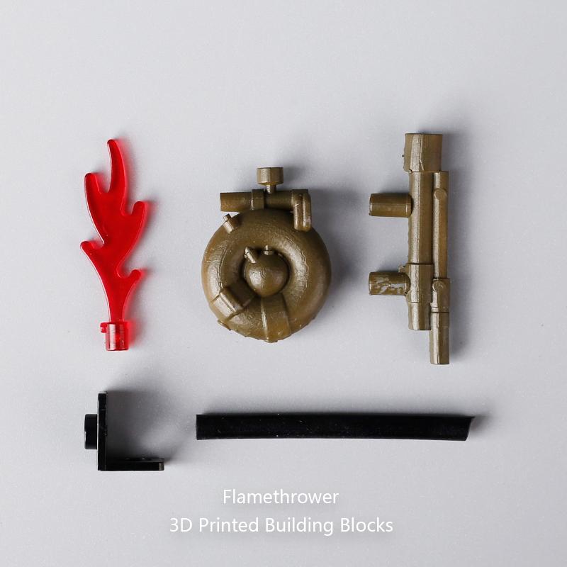 MOC WW2  Green Gas Mask  Military Soldiers Accessories Warfare Motorcycles Ammunition Box Equipment  Bricks Toys Kids Gift