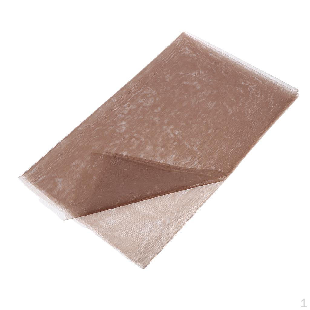 

Коричневое кружево для изготовления или вентиляции передней части парика с полным основанием