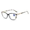 Vintage HD Reading Glasses Fashion Large Frame Women Presbyopia Anti Blue Light Far Sight Glasses