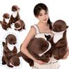 Simulation Heiß Lang Riesiger Otter Plüschtier Puppe Kissen Lebensecht Stehend Liegend Otter Plüschtier Heimdekoration Geschenk Für Jungen Und Mädchen