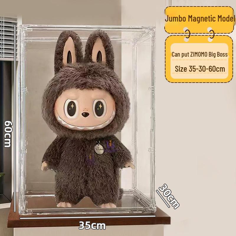 Clear Acrylic Action Figure Display Box & Blind Box Stand