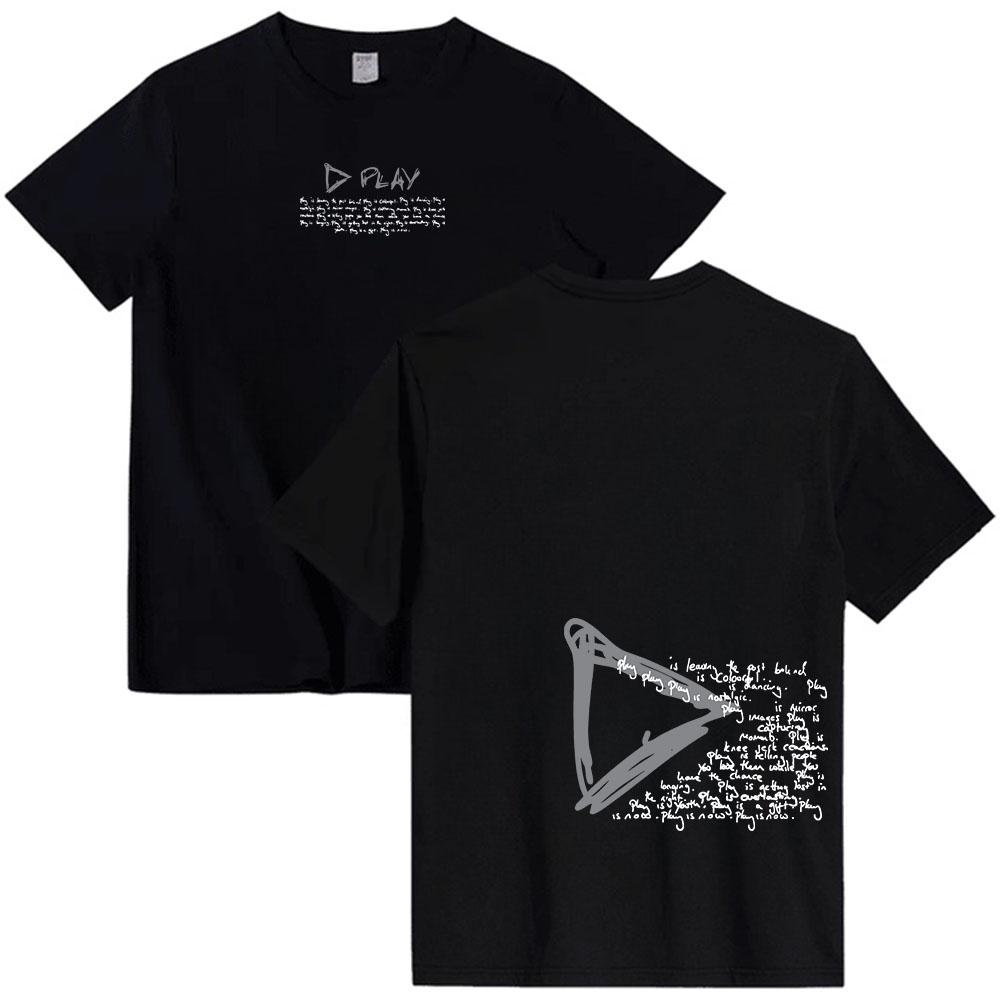 Ed Sheeran Play T-shirt NEW Album Printing Fashion 2025 Tshirts Cotton Short Sleeve Male T Shirt Summer Hip Hop Streetwear Mens