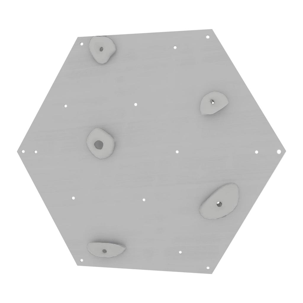 Climbing Wall Cube 1 Grey - Grasps Grey