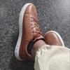 Fashion High-quality Men Shoes Breathable Leather Casual Shoes Fashion Business Soft Bottom Shoes for Men Large 39-48 Zapatos Casuales