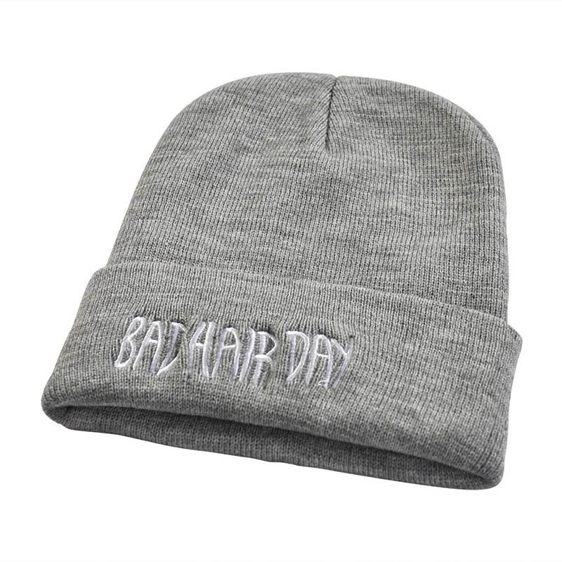 Warm Fashion Winter Bad Hair Day Cap Hiphop Knit Beanie Hats Womens Mens Hat