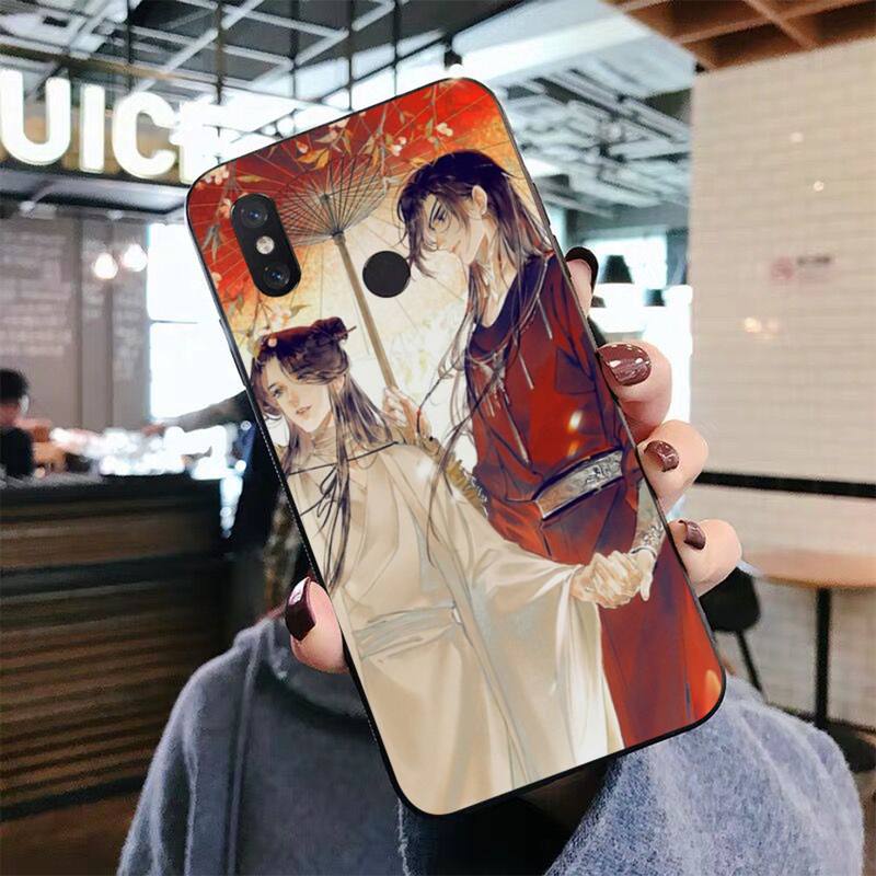 YNDFCNB Aesthetic Chinese style Tian Guan Ci Fu Phone Case for Xiaomi mi 8 9 10 lite pro SE 5 6 X max2 3 mix2 F1