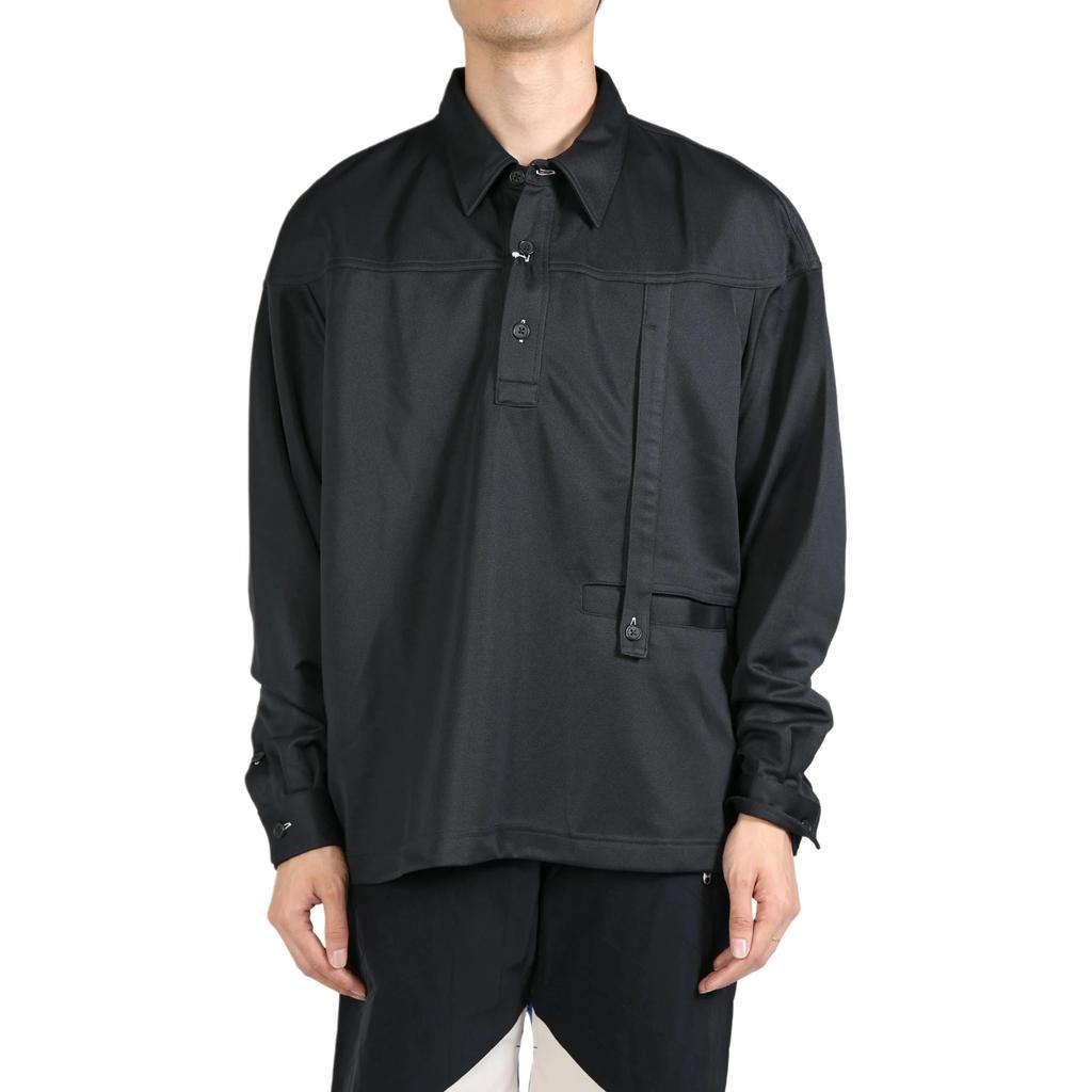 Asics X Kiko Kostadinov Novalis Ormosiancy Pullover Anthracite Unisex Tops Black 2203A302-001