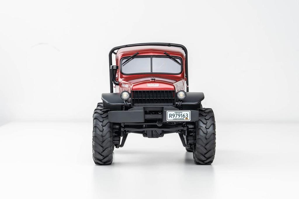 FMS Scale Realistic RC Finished Model Mud Racer 4x4 Power Wagon Red Electric Radio Control FMS12401RED 1/24