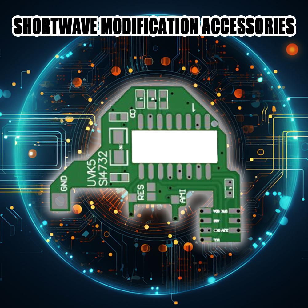 For Quansheng UV K5/K6 Shortwave Modification Module Set Chip And Crystal Oscillator Component Modification Module